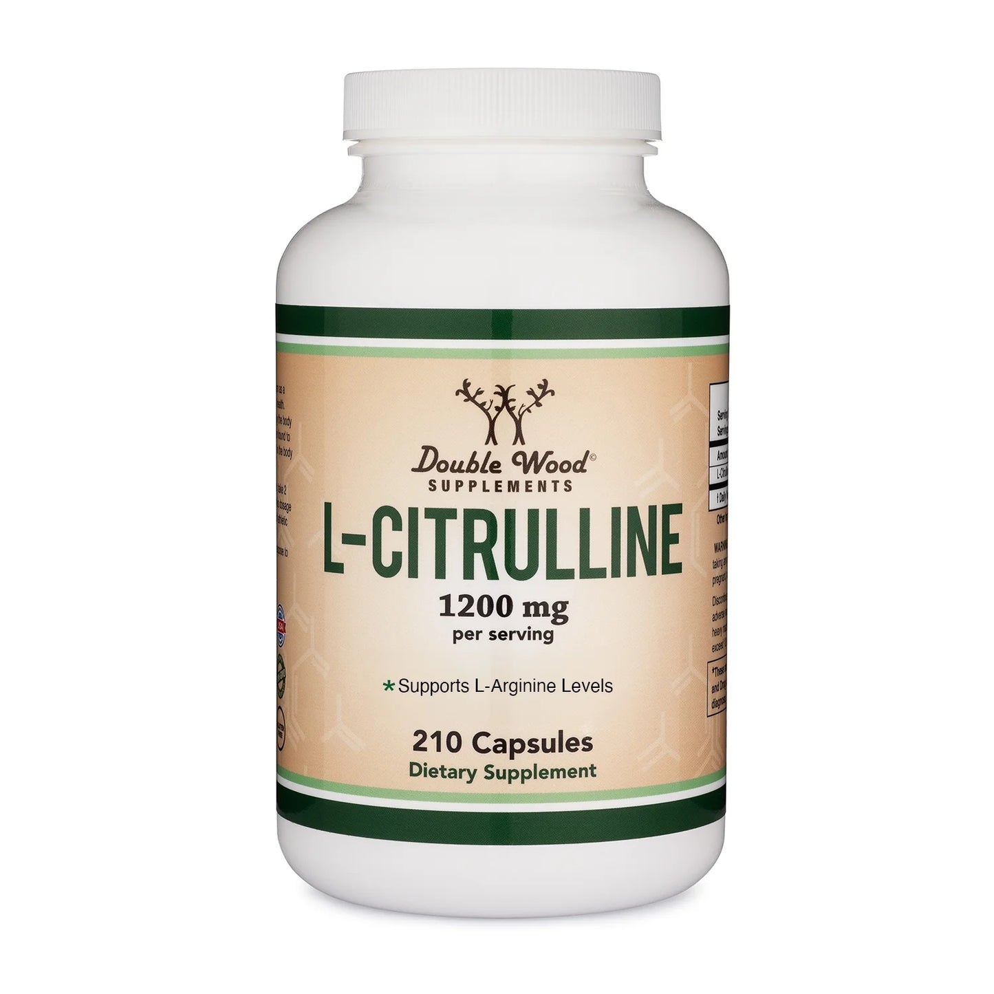 L-Citrulline, Supports Active Lifestyle & Fitness, 210 Capsules,