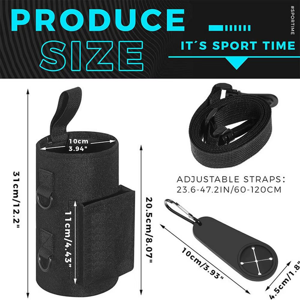 Magnetic Gym Water Bottle Holder