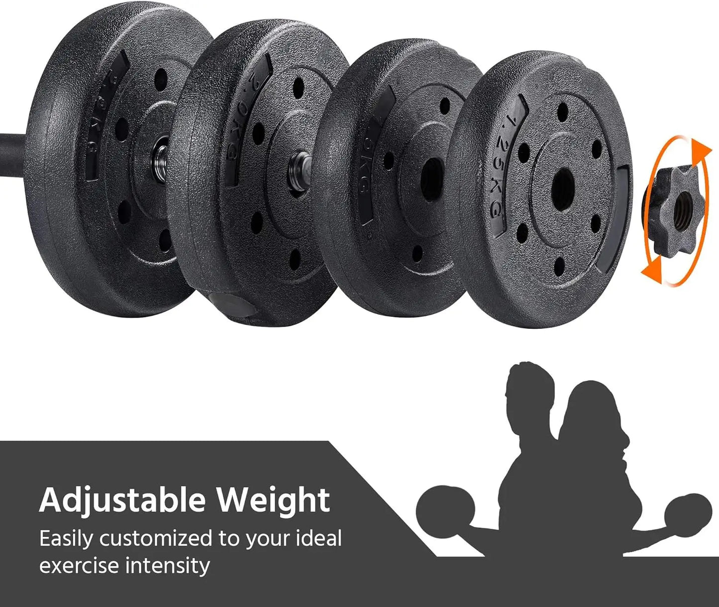 66LB Dumbbell Weight Set