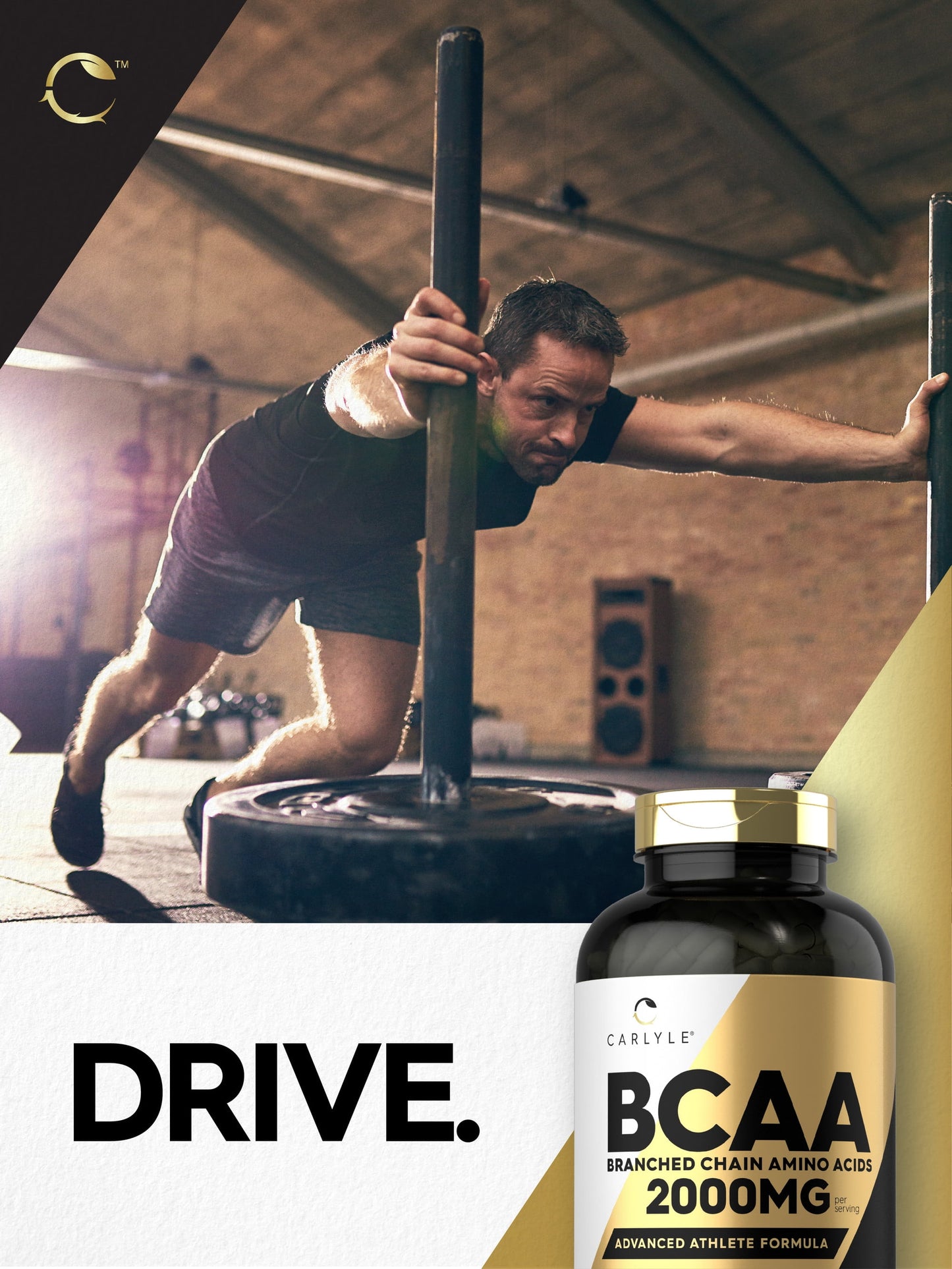 BCAA 2000Mg | 400 Capsules | Branch Chain Amino Acids | by
