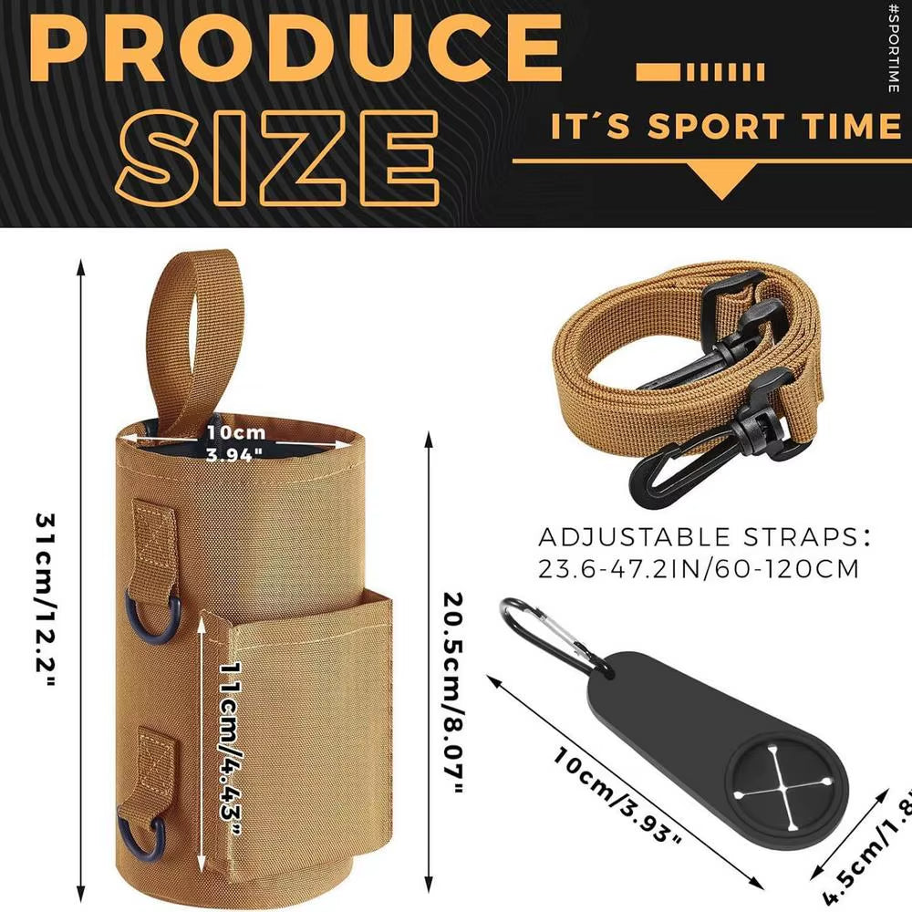 Magnetic Gym Water Bottle Holder