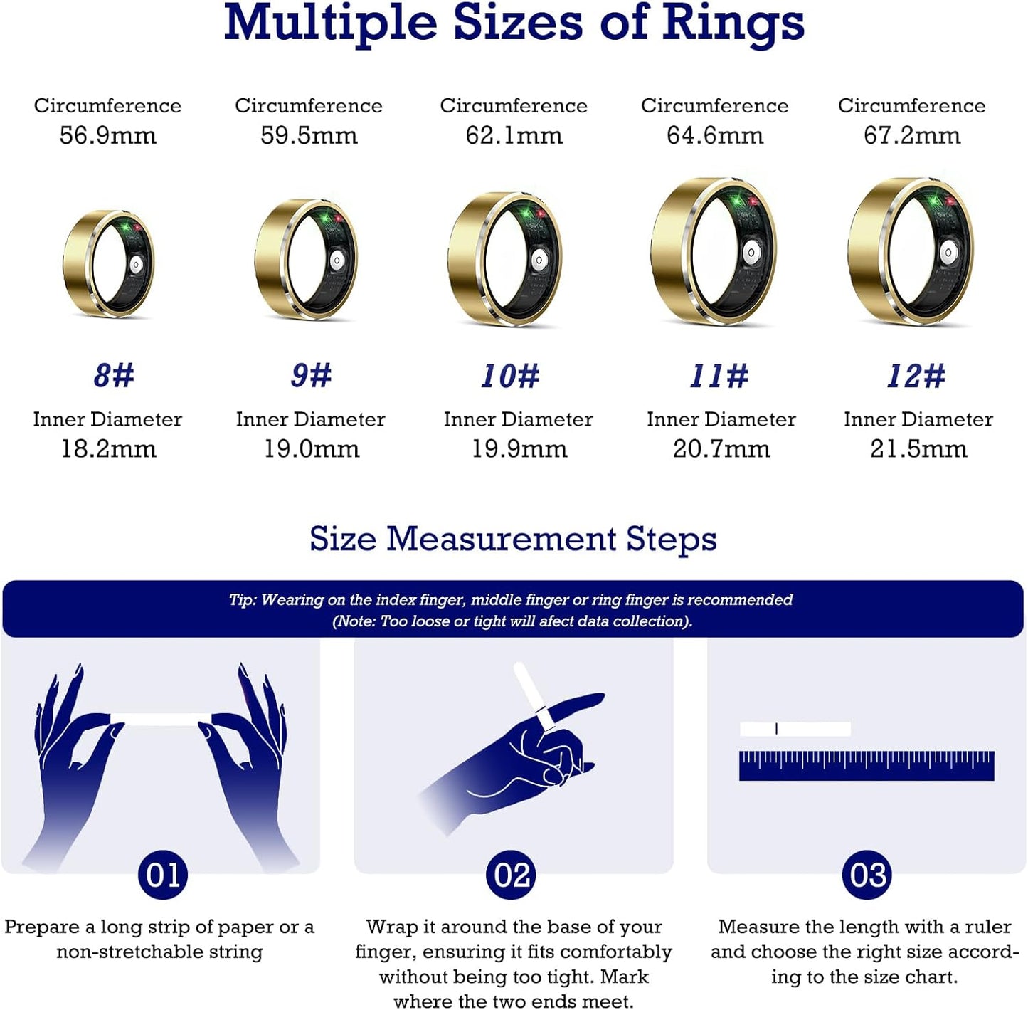 Smart Ring: Ultimate Health & Control Companion