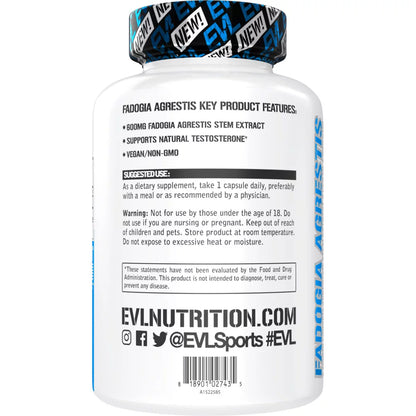 Fadogia Agrestis 600Mg 10:1 Extract - Invigorating Fadogia Agrestis Extract Pills for Increased Strength Drive Power and Performance -  Testosterone Booster for Men