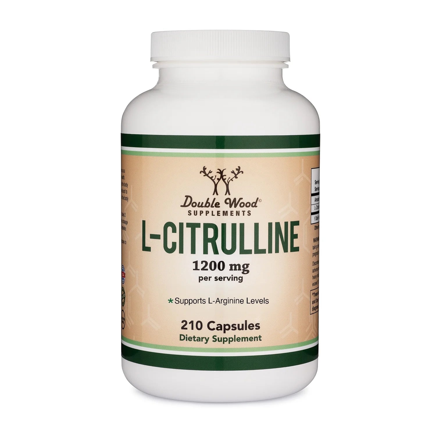 L-Citrulline, Supports Active Lifestyle & Fitness, 210 Capsules,