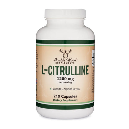 L-Citrulline, Supports Active Lifestyle & Fitness, 210 Capsules,