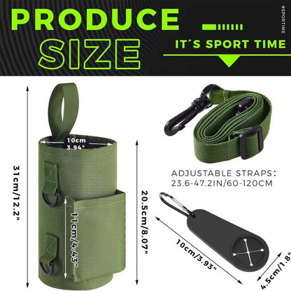 Magnetic Gym Water Bottle Holder
