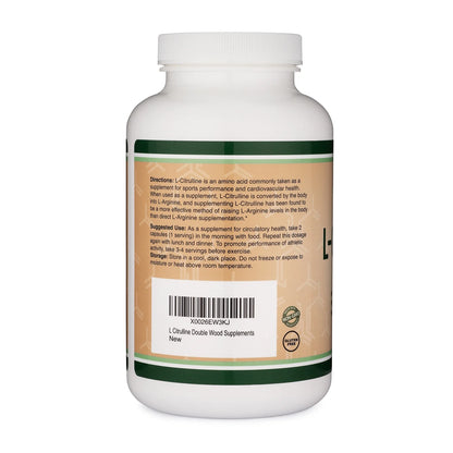L-Citrulline, Supports Active Lifestyle & Fitness, 210 Capsules,