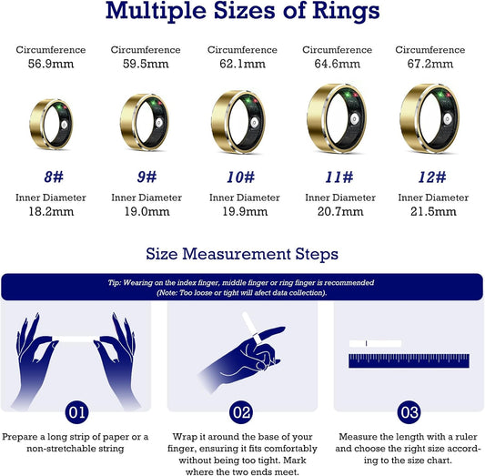 Smart Ring: Ultimate Health & Control Companion