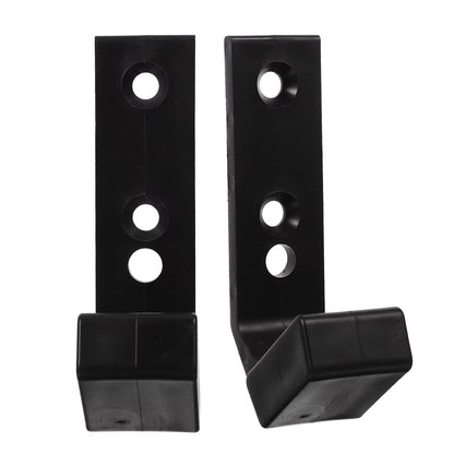 2 Pcs Adjustable Barbell Holder Hooks